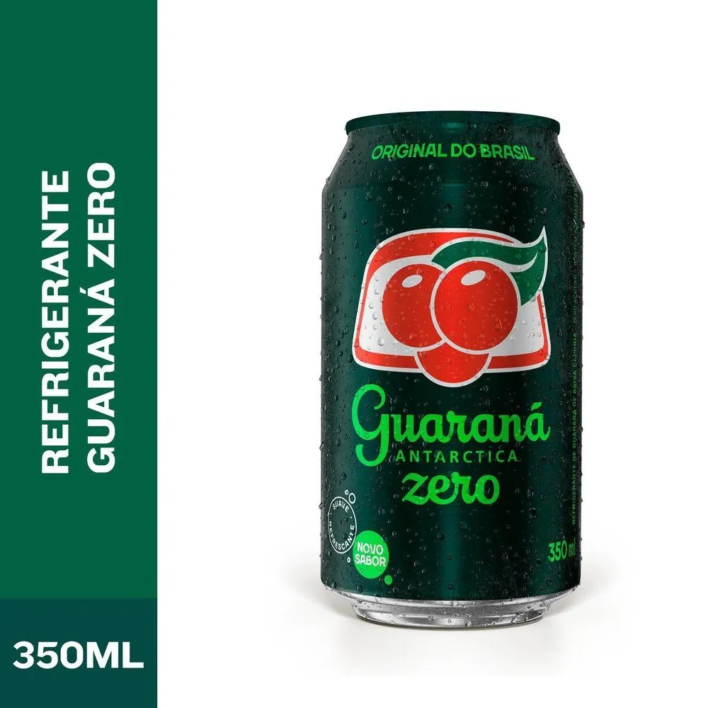 Refrigerante Guaraná Antarctica sem Açúcar Lata 350ml