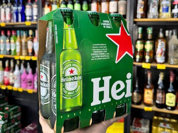 Heineken Long 330ml 6und