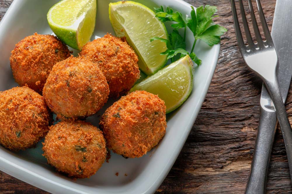 Bolinho de bacalhau 