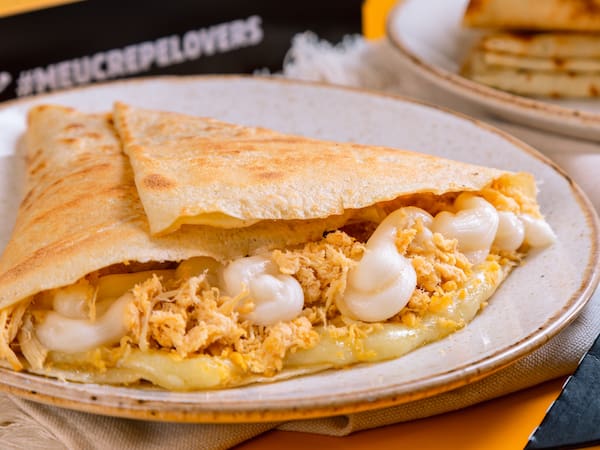 Crepe de Frango c/ queijo