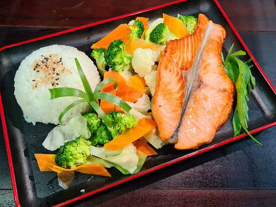 Teppanyaki Salmão