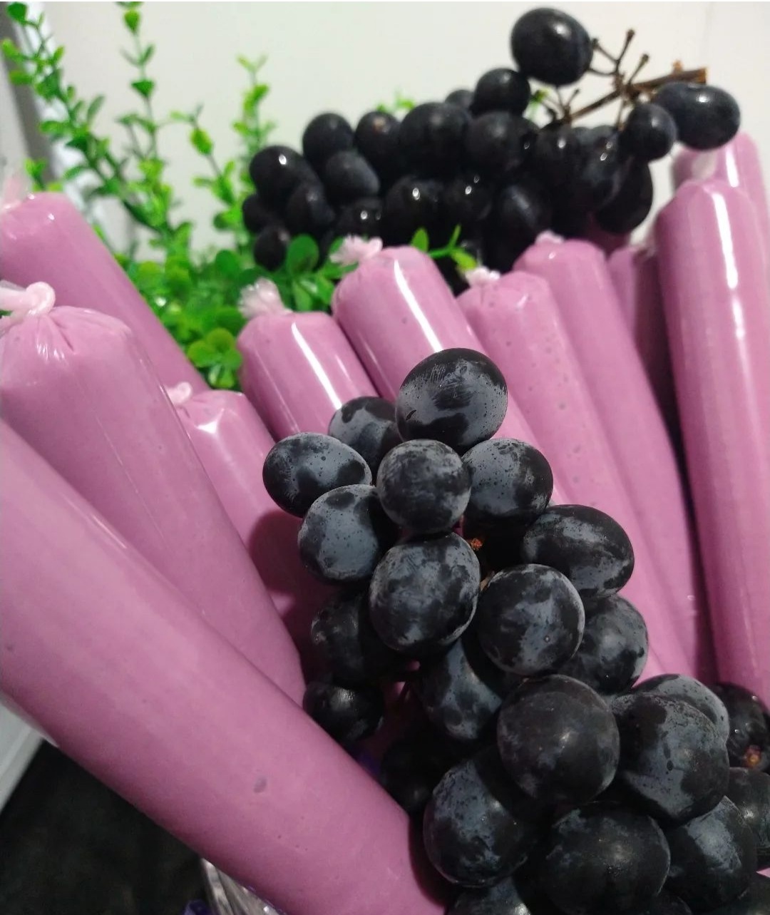 Geladinho de uva