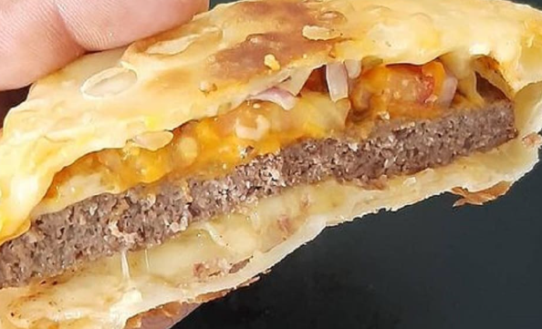 Pastel de Hambúrguer