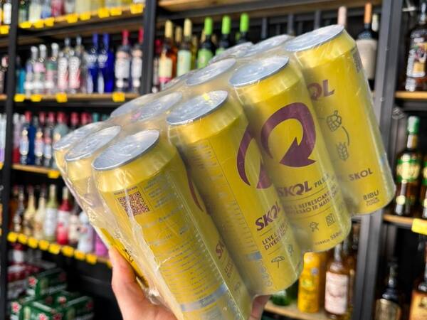 Skol latão 550ml 12und