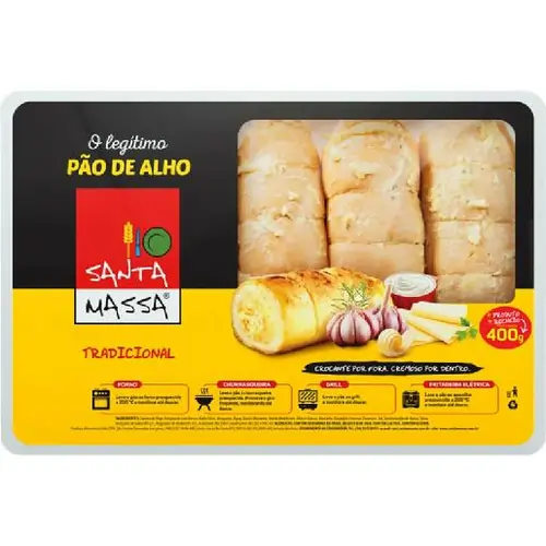 Pão alho Santa massa