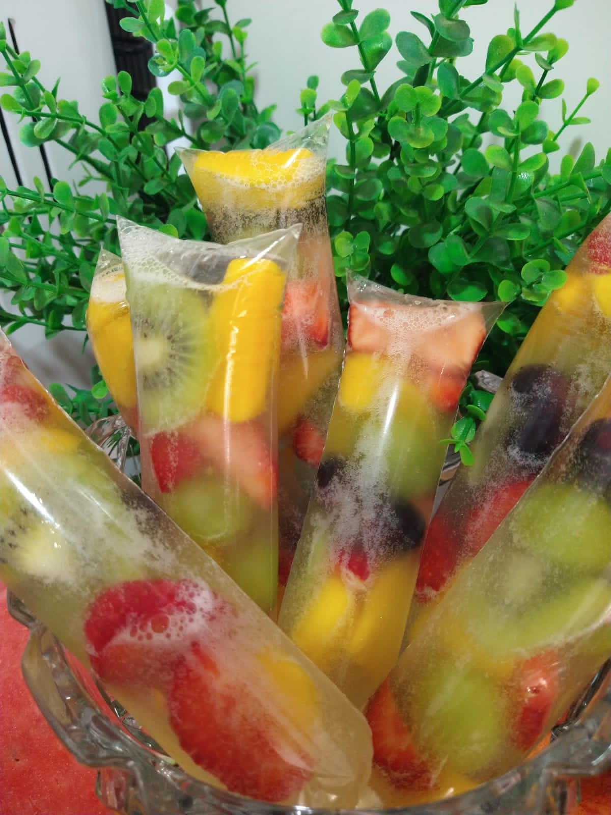 Geladinho gourmet de frutas 