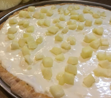 Pizza de Abacaxi