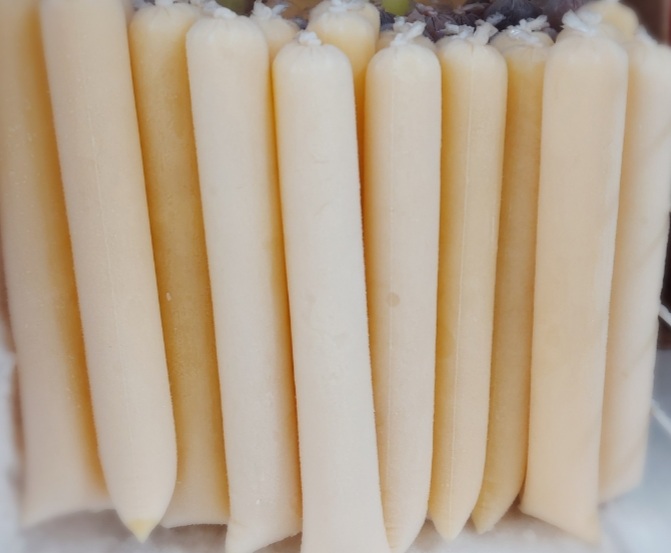 Geladinho de leite condensado 