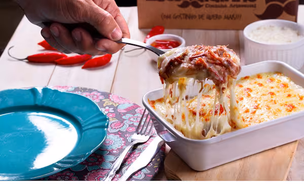 Escondidinho de carne de sol com banana da terra - 500g