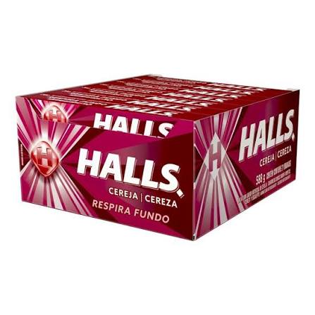 Halls cereja