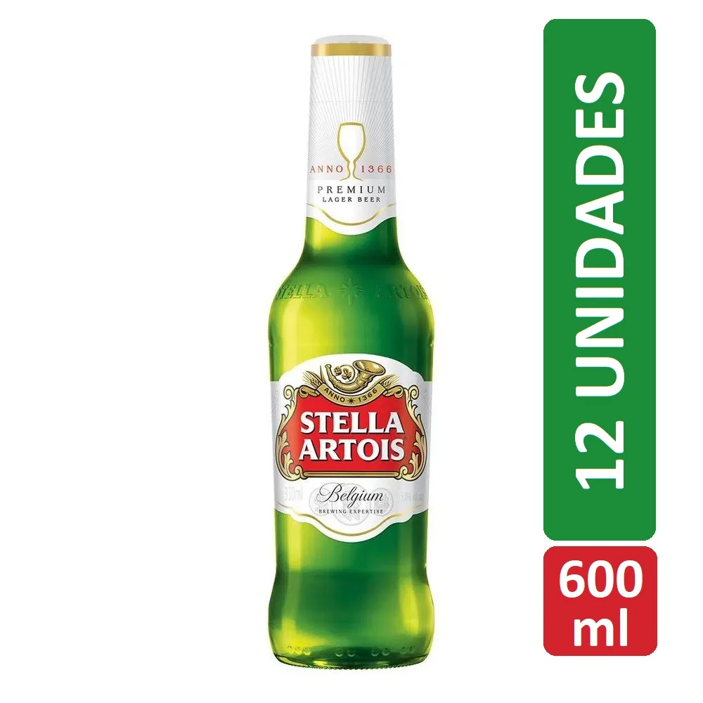 Stella sem Glúten long neck (600ml)