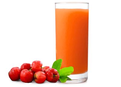 Suco de Acerola com leite
