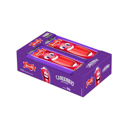 Canudinho sabor morango