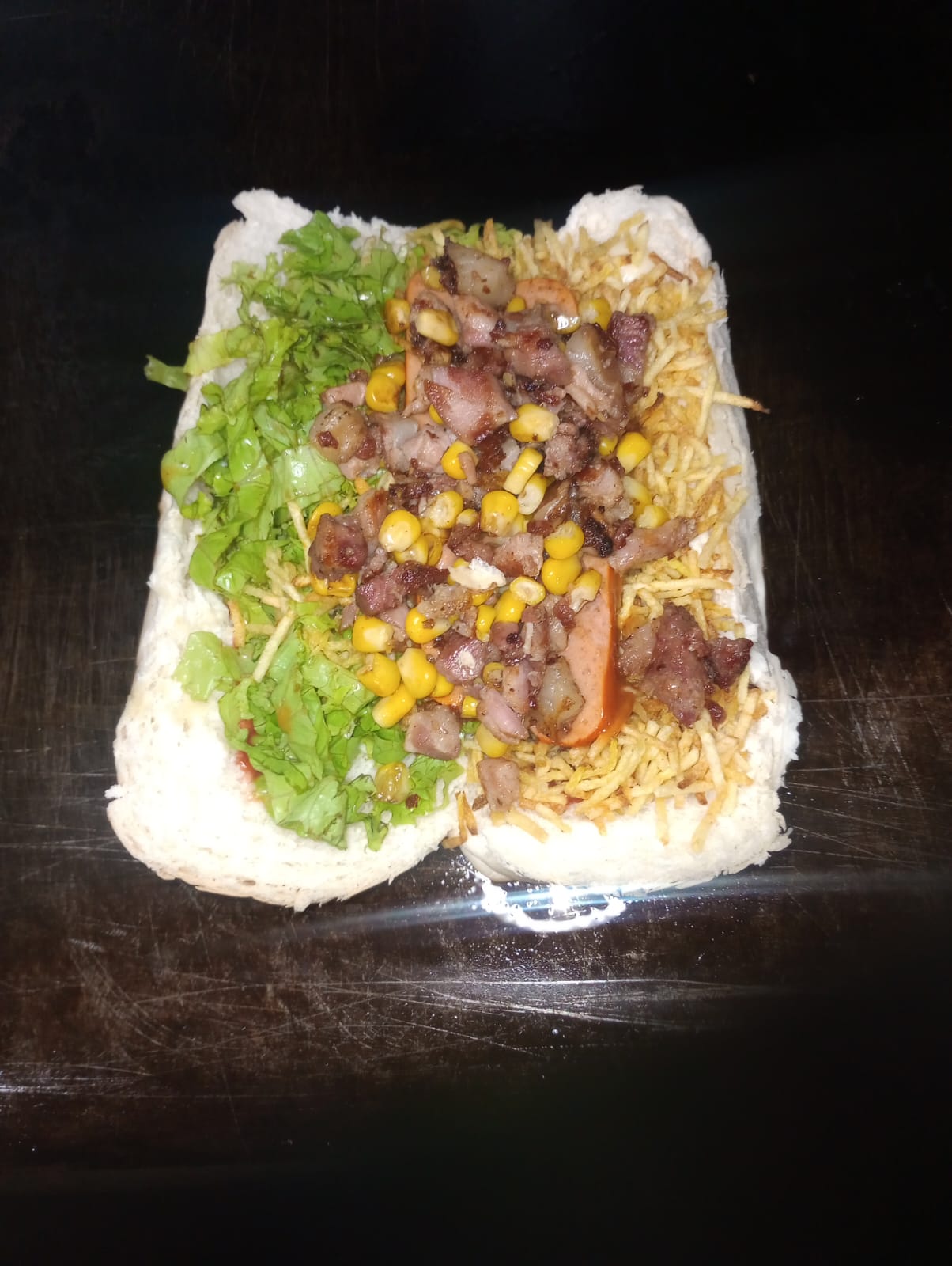 Cachorro quente completo 