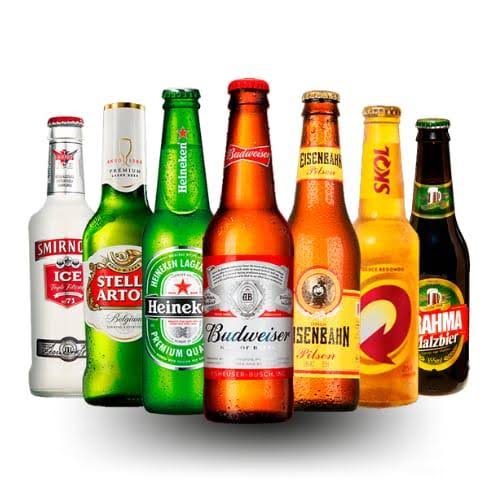 Cervejas long necks 330 ml