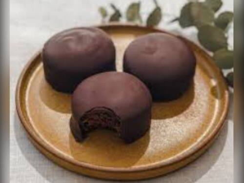 Pão de Mel de Chocolate Meio Amargo com Doce de Leite