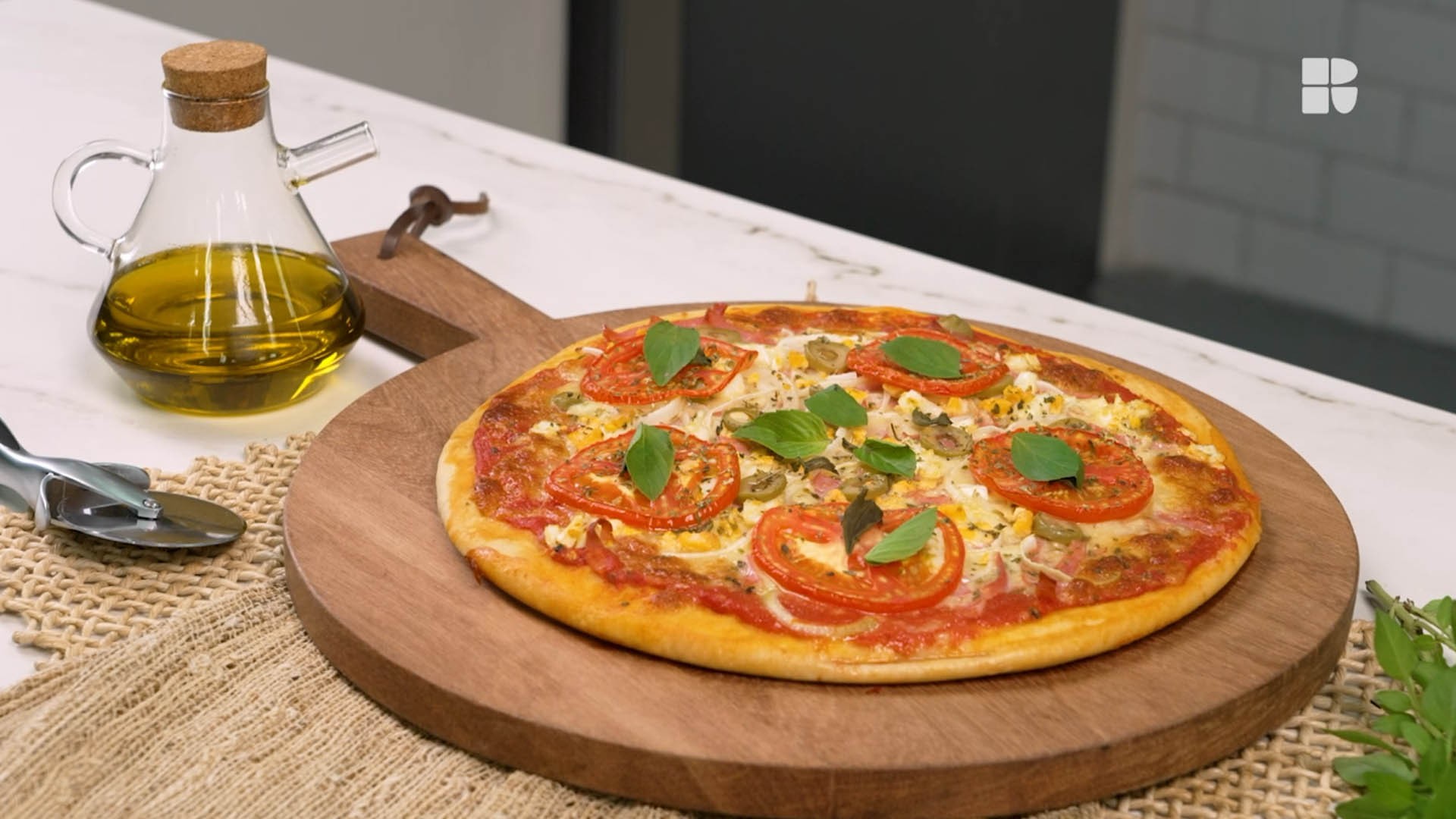 Mini Pizza Portuguesa
