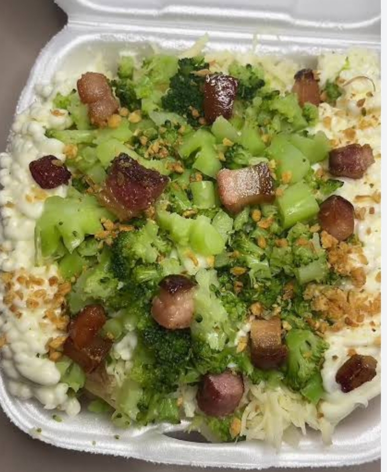 Brócolis e bacon