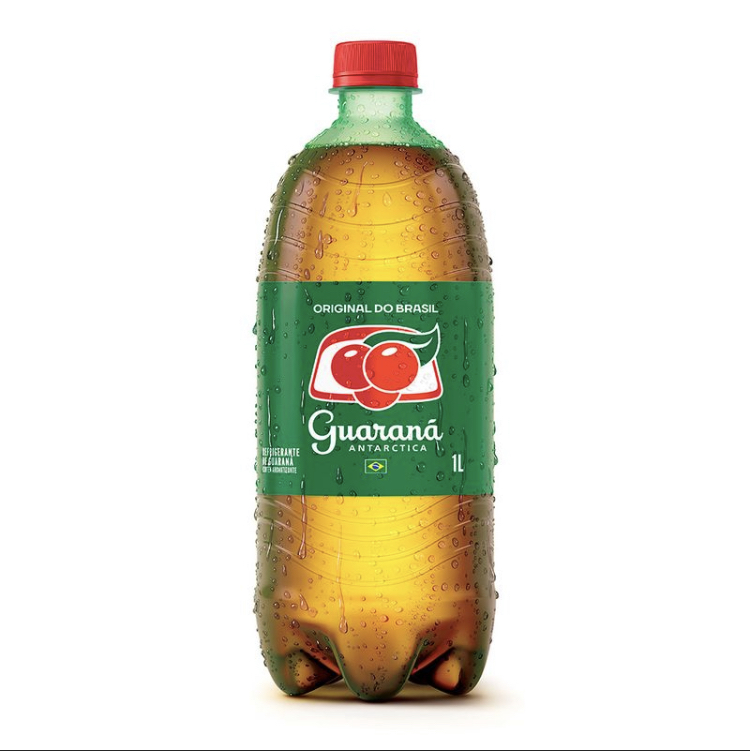 Guaraná antártica de um litro 