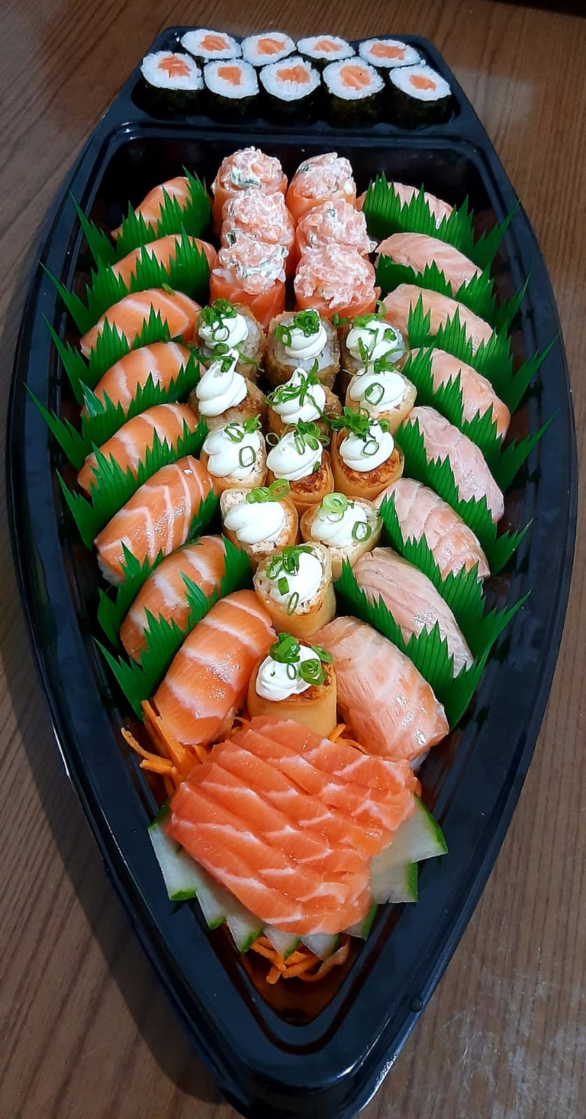 Barca Nakayoshi 60 peças (só salmão)