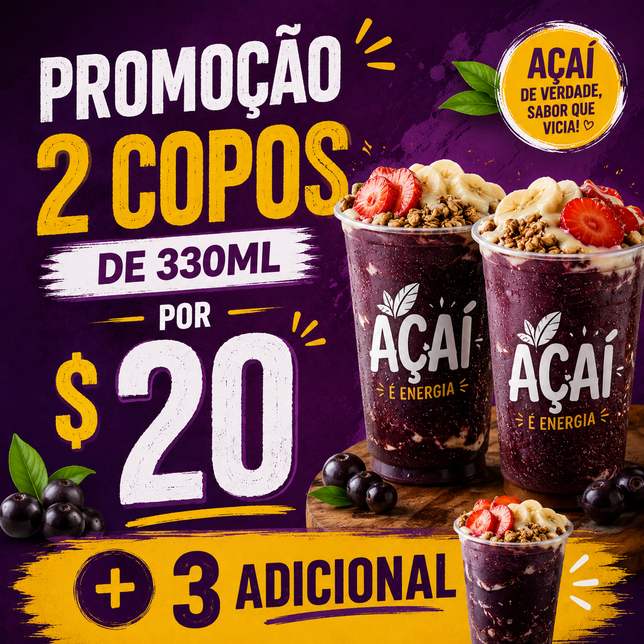 2 copo 330ml