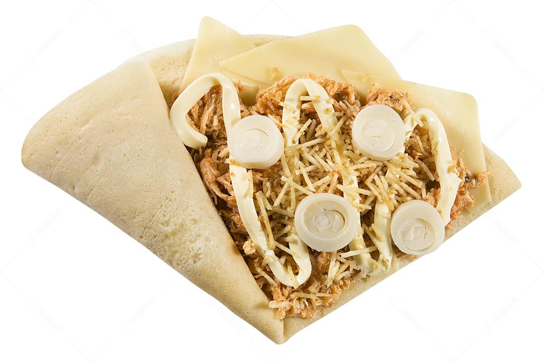 Crepe de Queijo c/ palmito