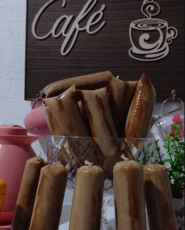 Geladinho de cappuccino