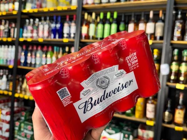 Budweiser lata 269ml 8und