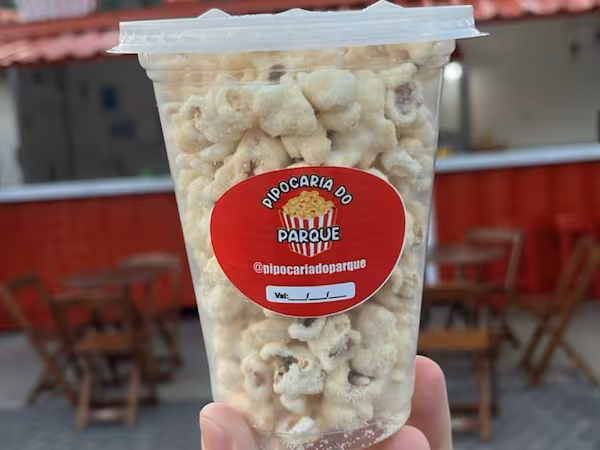 Pipoca gourmet do parque - pequena