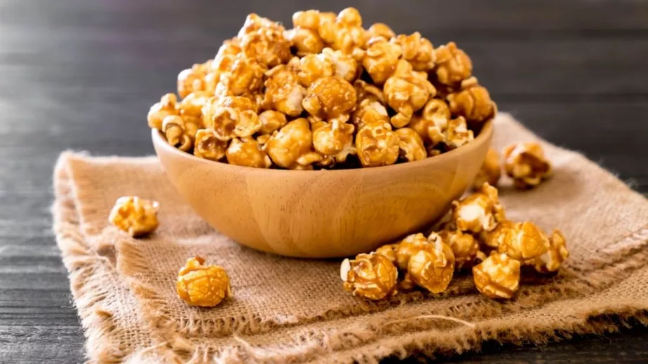 Pipocas Caramelizada 🍿🌽