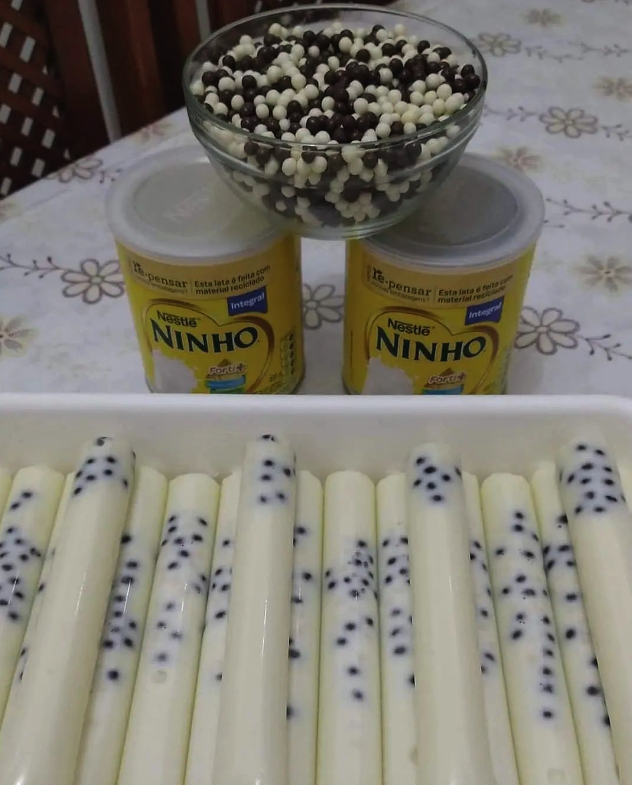 Geladinho ninho com spaceball