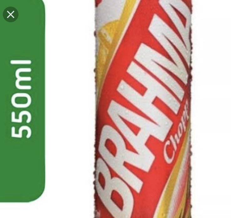 Brahma latão 550 ML