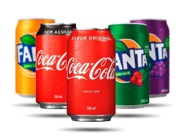 Refrigerante latas 350ml