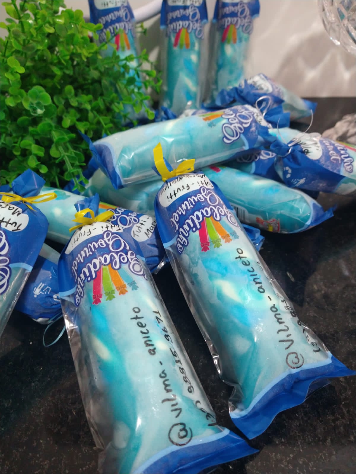 Geladinho Gourmet de Tuti fruti