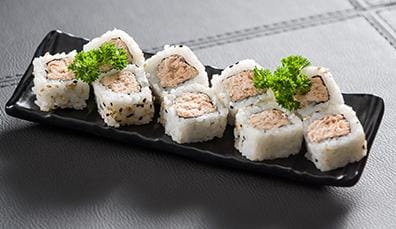 Uramaki salmão grelhado