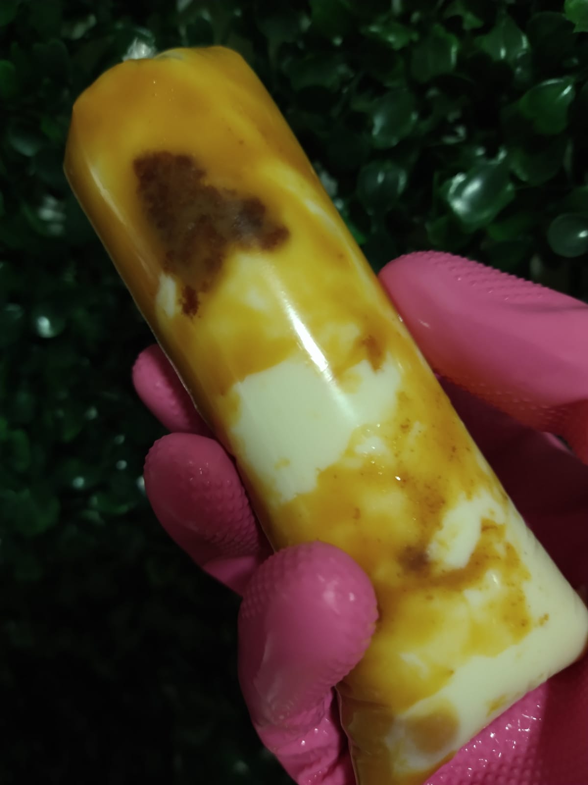 Geladinho doce de leite com cookies