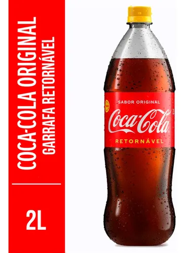 Coca cola 2 litros retornável