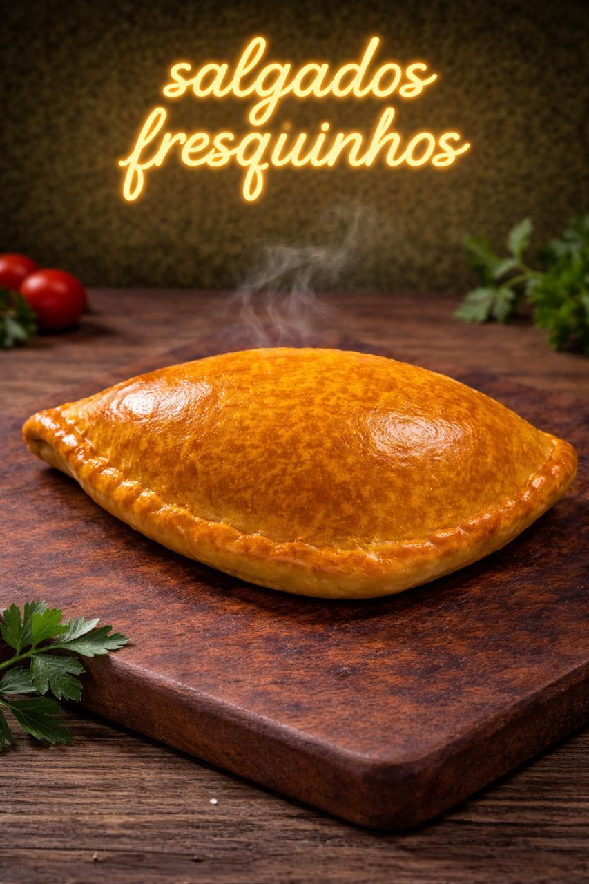 Pastel assado de Frango