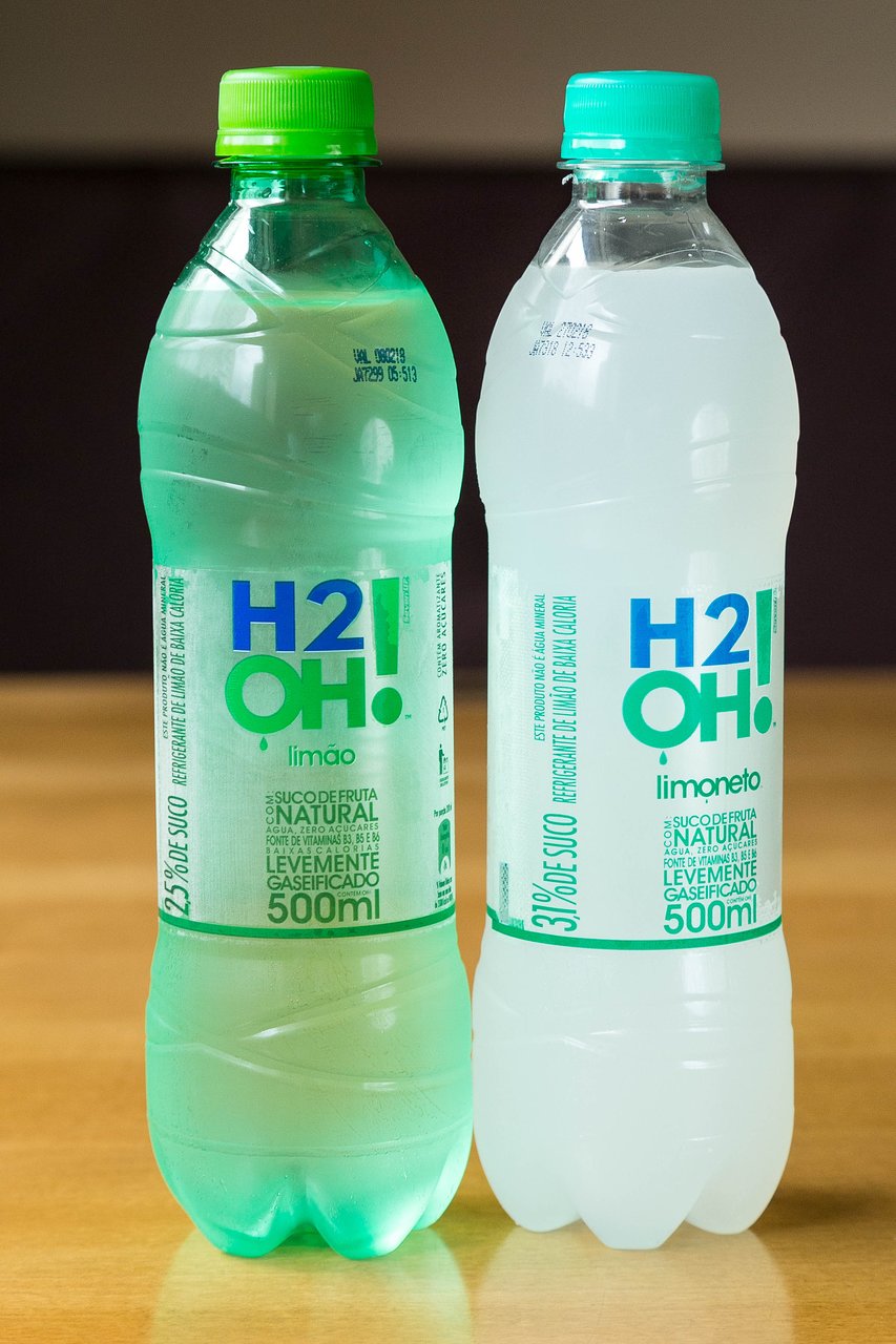 H2O limão e limonete