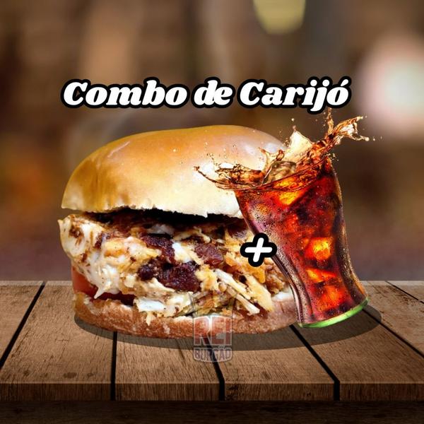 Combo de Carijó + refrigerante lata 350ml