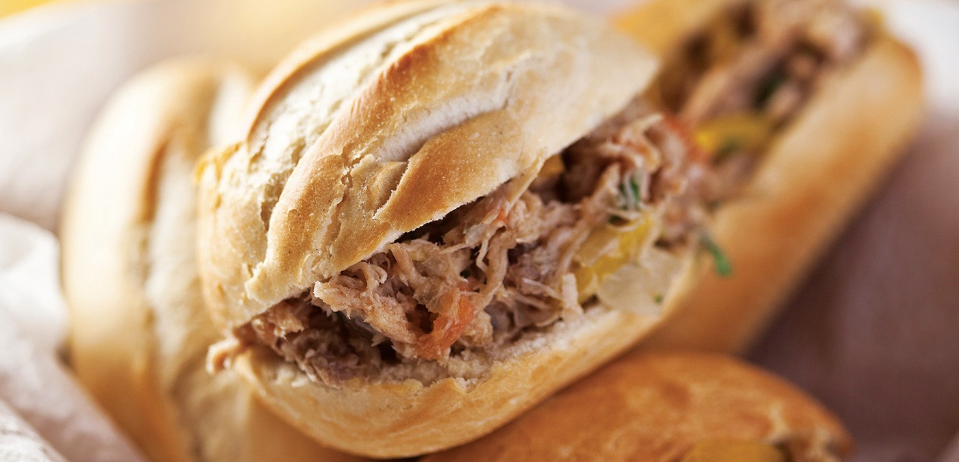 Pão c/ pernil tradicional 
