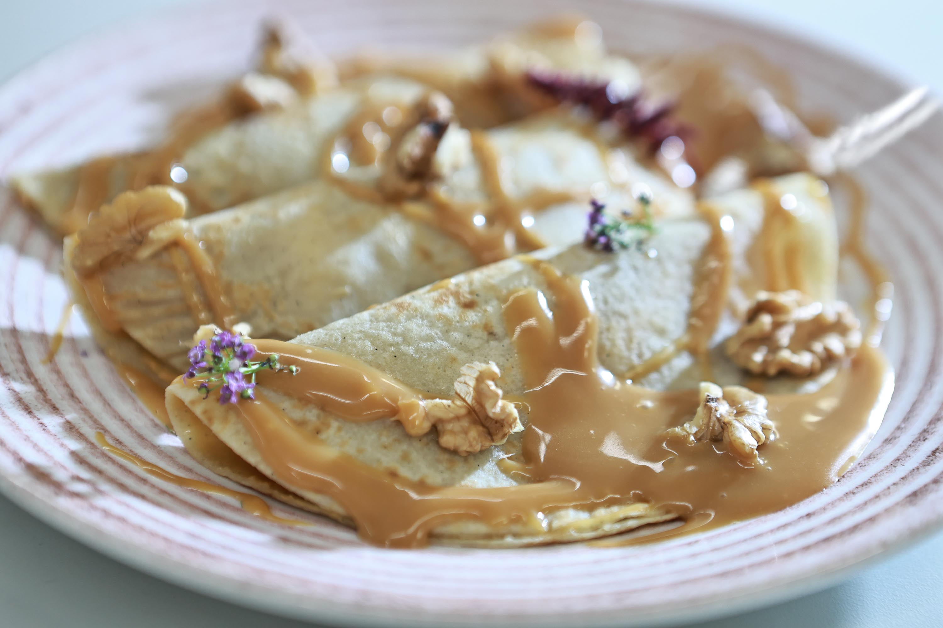 Crepe Doce de leite c/ queijo