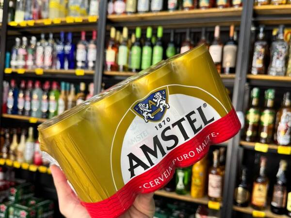 Amstel lata 269ml 12und