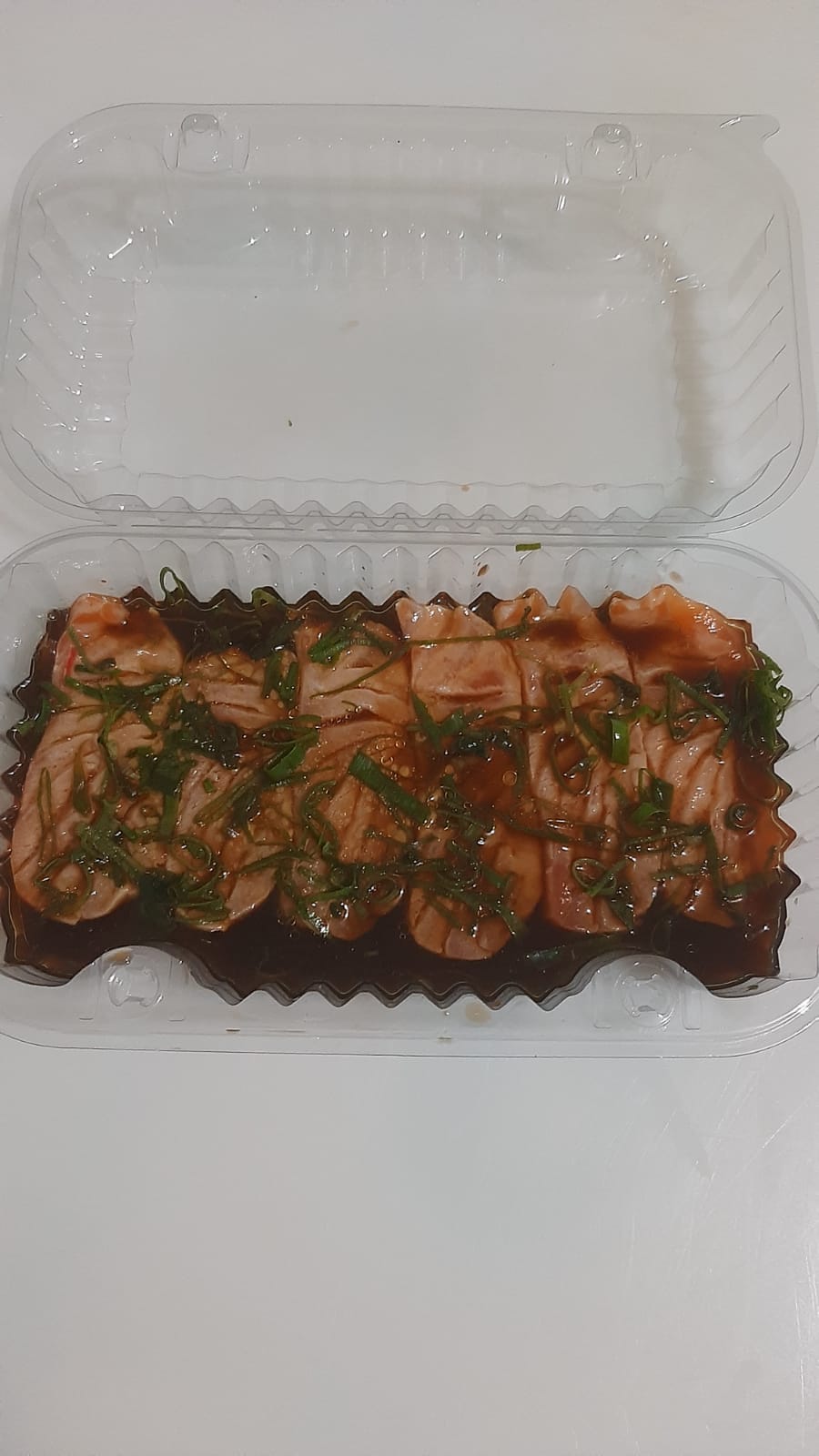Carpaccio salmão