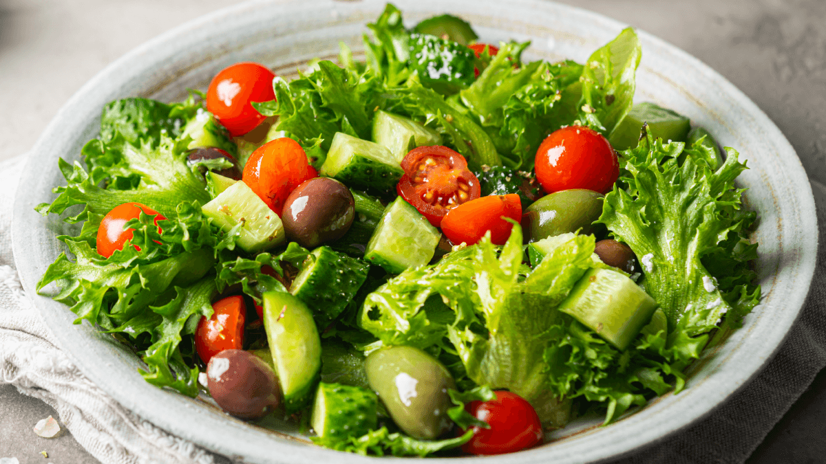 Saladas simples 