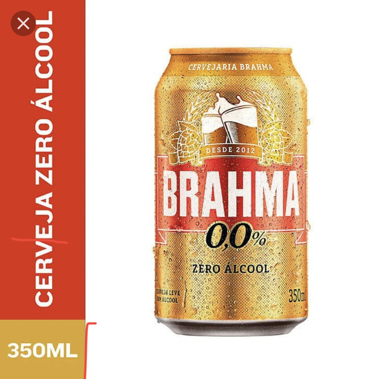  Brahma LATA zero 350 ML