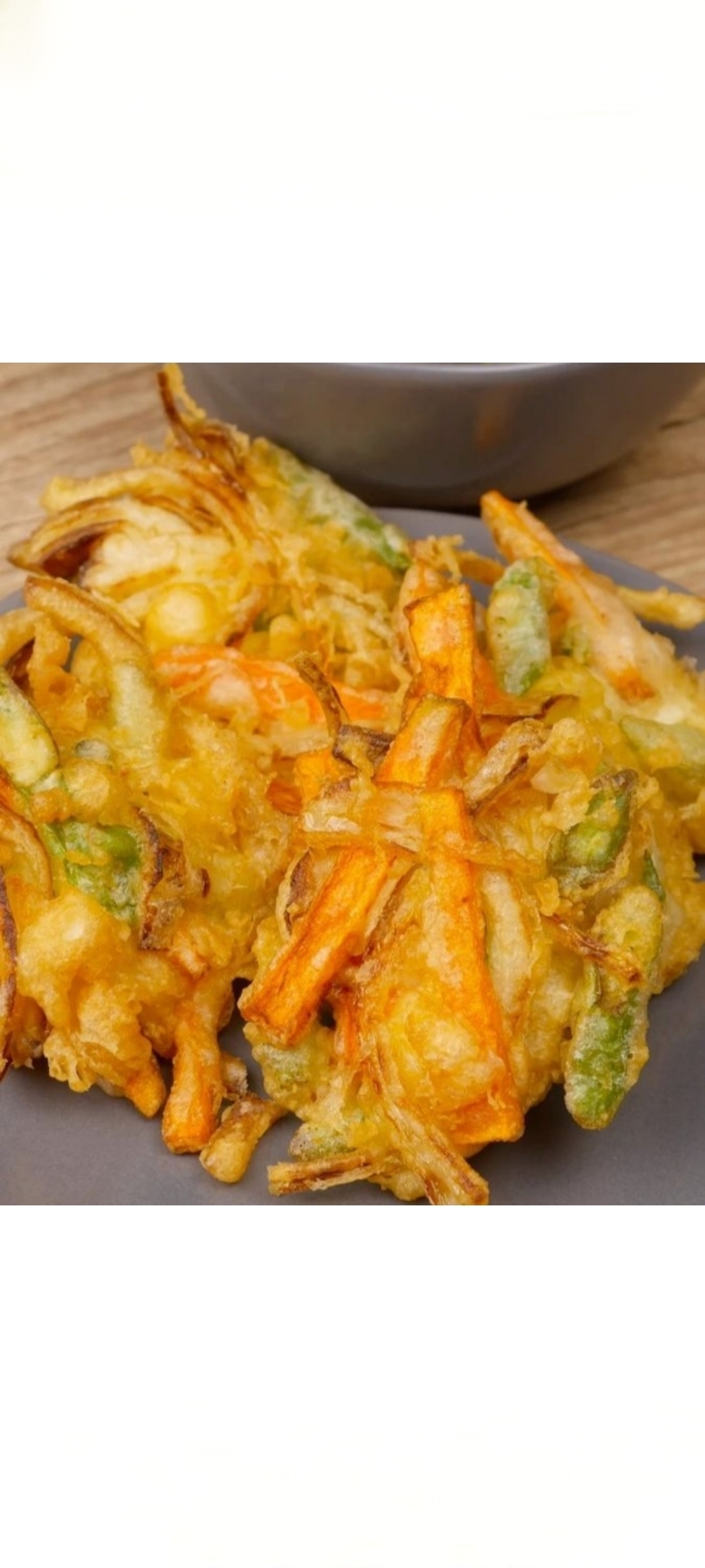 🥕🥦 TEMPURÁ DE LEGUMES (1 unidade de 80grs Aprox)